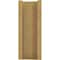 Ekena Millwork 5 1/2-in W x 14-in D x 14-in H Balboa Slat Rough Cedar Woodgrain TimberThane Outlooker, Primed Tan OUTUR055X14X14BOA24RCPR - alternate 4